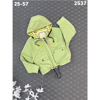 Ветровка 2537 зеленый