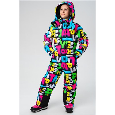 Комбинезон текстильный с полиуретановым покрытием для девочек PLAYTODAY, 1226850