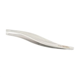 Nippon Nippers Пинцет для бровей / T-08, скошенный, узкий хват, 95 мм 23507