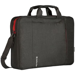 Сумка для ноутбука 43х35х11 см 15"-16" Defender Geek, нейлон, черный 26084 Defender