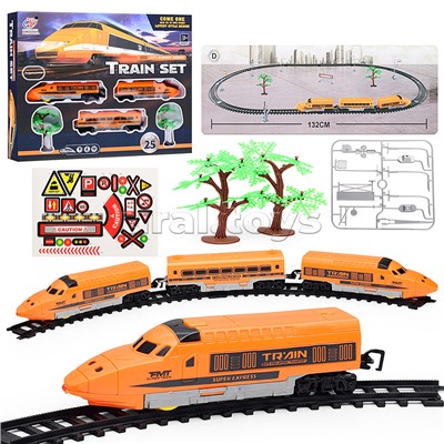 Железная дорога "Train set-1" в коробке