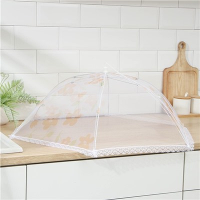 Сетка для продуктов защитная «Зонтик», 70×70 см, цвет МИКС