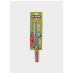 Нож кухонный Доляна «Усадьба», разделочный, лезвие 20.3 см, нержавеющая сталь