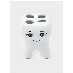 Стакан под зубную щетку, «Зуб», фарфор