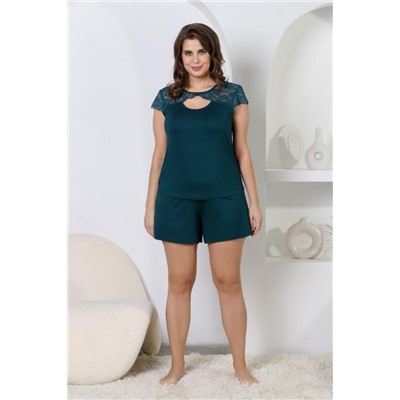 Пижама Алиса-2 (Изумрудный)