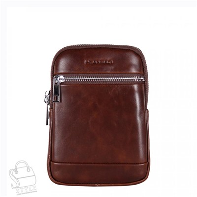 Сумка мужская кожаная 2023088-1BSH coffee Heanbag