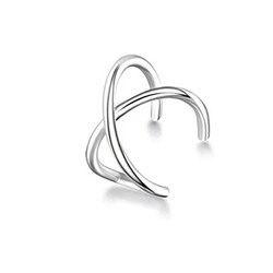 Каффы из серебра без вставки, Ю-28008р