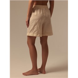 Шорты домашние женские SL Home Basic, бежевые, размер L