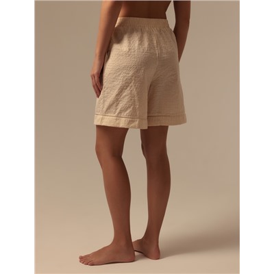 Шорты домашние женские SL Home Basic, бежевые, размер L