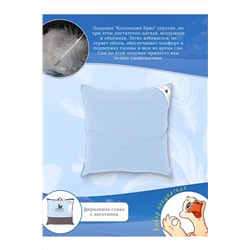 Подушка из натурального 100% гусиного пуха НАТАЛИ, 1178922