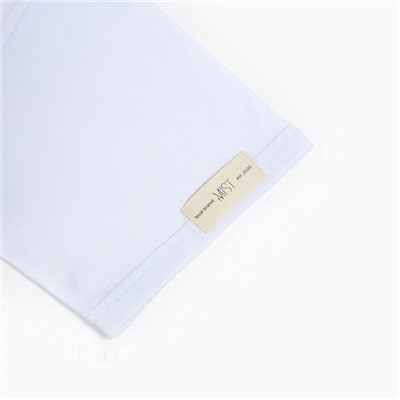 Футболка женская Mist Old School размер 42, цвет белый