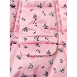 Конверт детский текстильный с полиуретановым покрытием для девочек