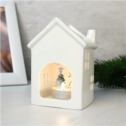 Аромалампа Домик 12 см новогодняя / 936 /уп 96/ПРОМО АКЦИЯ