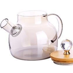 26966 Зав/чайник 1 л стекло с/кр мет/сито MB(х48)