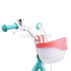 Велосипед 12" Rocket Bella, цвет бирюзовый