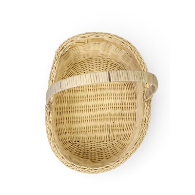 Корзина плетеная для хранения, 27×19×13 см, ручка h=16 см, лоза