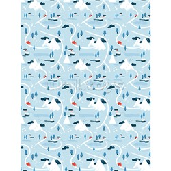 Упаковочная бумага глянц. 70*100см, "Cars", 80 г/м2, ассорти, 5 дизайнов