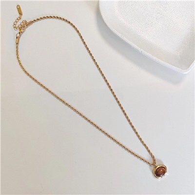 Колье "ТИГРОВЫЙ ГЛАЗ"