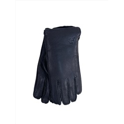 Перчатки мужские из натуральной кожи цвет черный