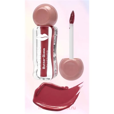 Farres Помада Жидкая Butter Gloss тон 06 насыщенно-розовый 7201