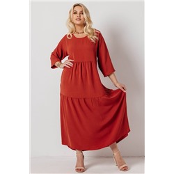 Платье  5872/127/Терракотовый