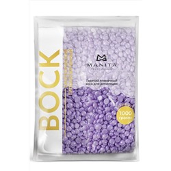 Manita Professional Воск для депиляции в гранулах синтетический, сирень, 100 г KRISTALLER, 1111028