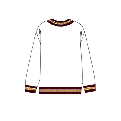 Свитер трикотажный для девочек