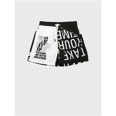 Шорты текстильные плавательные для мальчиков, средней длины