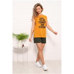 1016 Костюм (Горчичный)