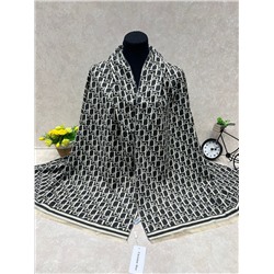 Тёплый палантин из кашемира, мультицвет