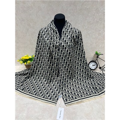 Тёплый палантин из кашемира, мультицвет