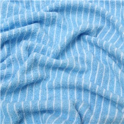 Полотенце банное «Этель. Линии», 70×140 см, голубое