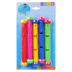 Палочки для подводной игры, 5 цветов в наборе, от 6 лет, 55504 INTEX