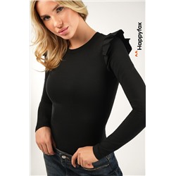 Женский лонгслив с крылышками Happyfox