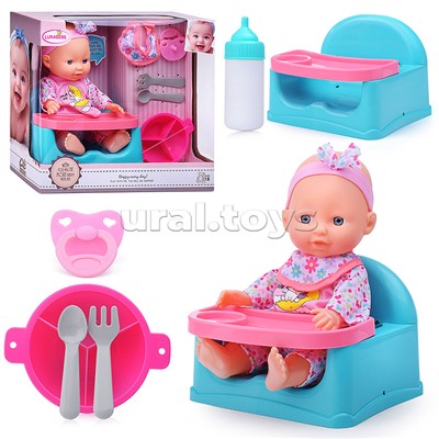 Пупс с аксессуарами "Иришка" в коробке