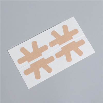 Наклейки против вросших ногтей, 16 шт., бежевые