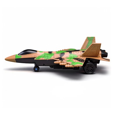 Самолет "Военный истребитель" р/у, 27 MHz, в коробке