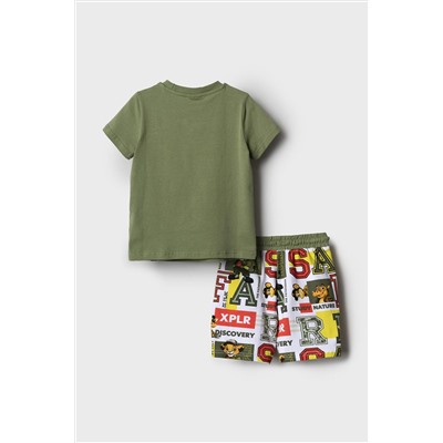 Комплект трикотажный для мальчиков: фуфайка (футболка), шорты PLAYTODAY, 1239803