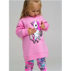 Комплект для девочки: толстовка, леггинсы