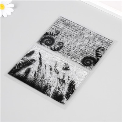 Штамп для творчества «Письмена. Оса в поле», 15×21×0.3 см