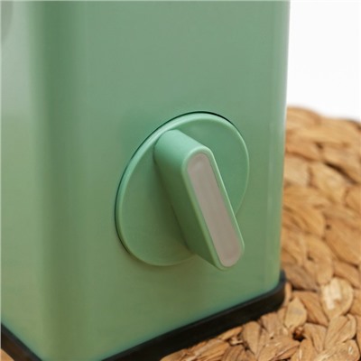 Многофункциональный кухонный комбайн «Ласи», 4 насадки, щётка, цвет зелёный