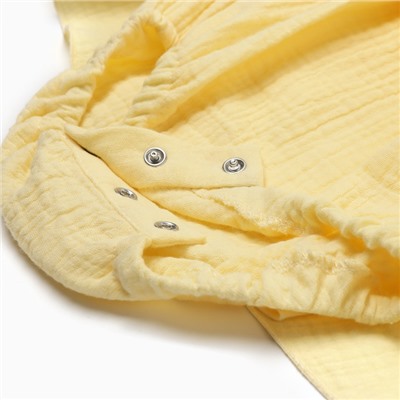 Платье-боди MINAKU, рост 80-86 см, жёлтое