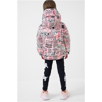 Куртка текстильная с полиуретановым покрытием для девочек PLAYTODAY, 1242842