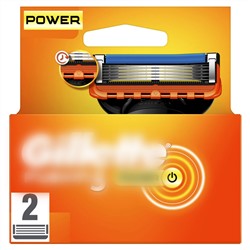 Кассеты для бритвы Dʤɪˈlett ФЬЮЖН-5 Power (2 шт.) (Оригинал)