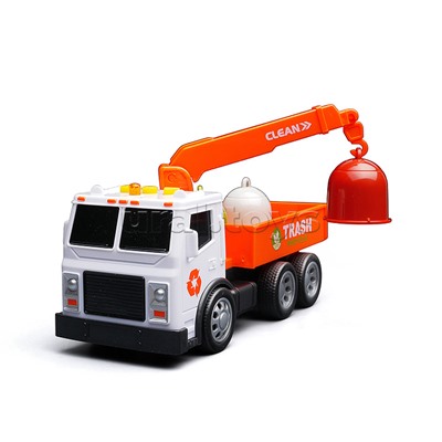 Машина "Кран" 1:32 (свет. Звук) в коробке