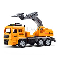 Машина "СпецСтрой" (свет, звук) в коробке