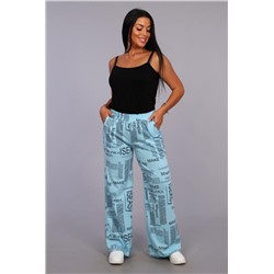 Брюки 36562 (Голубой)