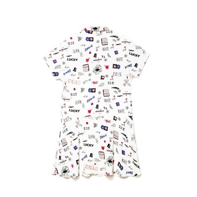 Платья CONTE LPL 889 Легкое платье-рубашка с яркими рисунками