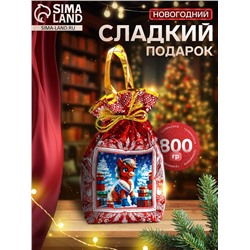 Сладкий новогодний подарок «Мешок сладкоежки», детский, 800 г