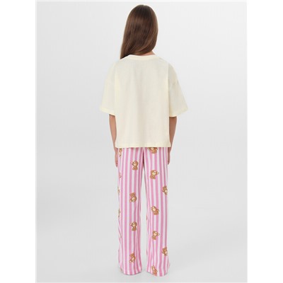 КОМПЛЕКТ ДЛЯ ДЕВОЧЕК (ФУТБОЛКА, БРЮКИ) 567747